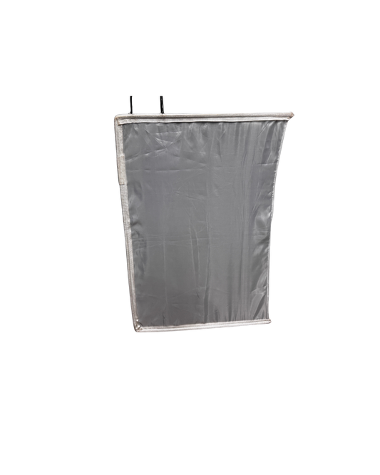 Bandera punta abierta seda 1/2 24x26